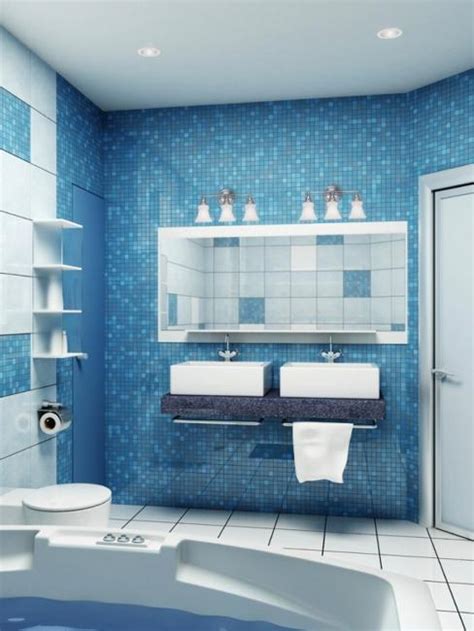 modern bathroom decor ideas blue bathroom colors  nautical decor
