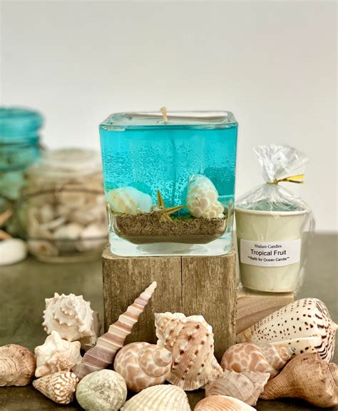 Ocean Gel Candle Etsy