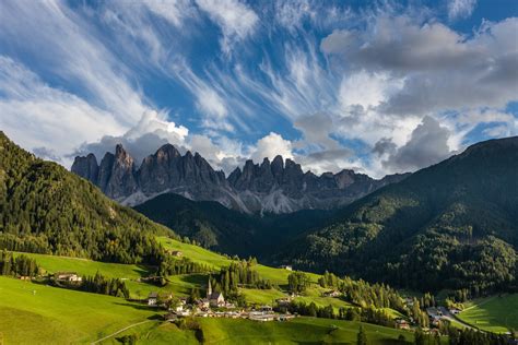 941500 Water Ripples Forest Veneto Landscape Dolomites Mountains
