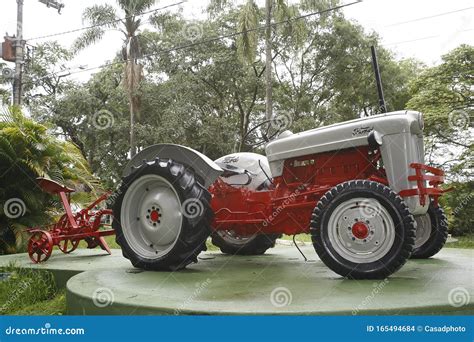 Old Fashioned Ford N Series Farm Tractor Editorial Stock Image Image