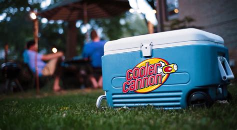 Portable Beverage Cooler Tosses You Beer With The Push Of Button