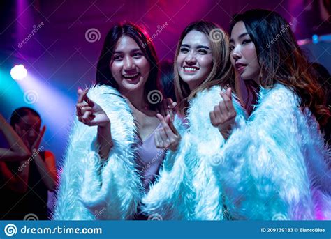 group of women friend having fun at party in dancing club stock image image of lifestyle