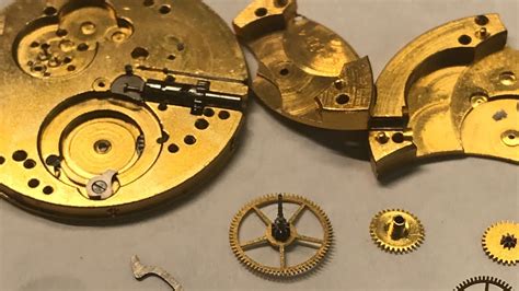 Vintage Waltham Watch Disassembly Youtube