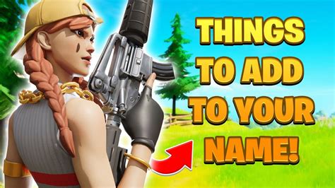 30 Sweaty Things To Put In Your Fortnite Name YouTube