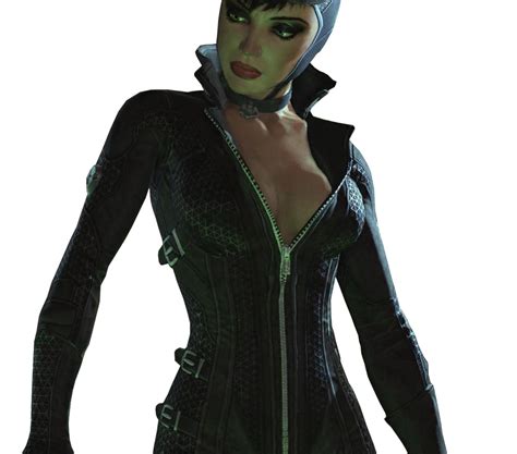 Batman Arkham City Catwoman Screenshot Render By The Blacklisted On