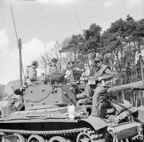 This Picture Shows A Cromwell Command Tank Of 22nd Armoured Brigade Hq