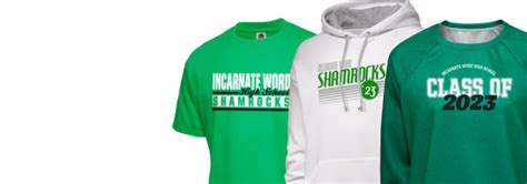 Incarnate Word High School Shamrocks Apparel Store Prep Sportswear