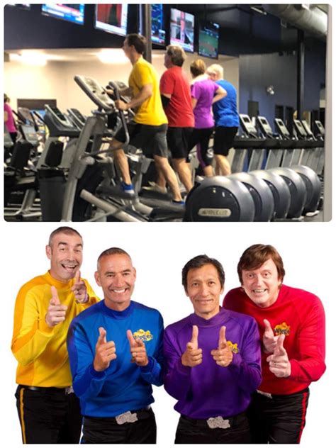 Spotted The Wiggles At The Gym This Morning Rfunny