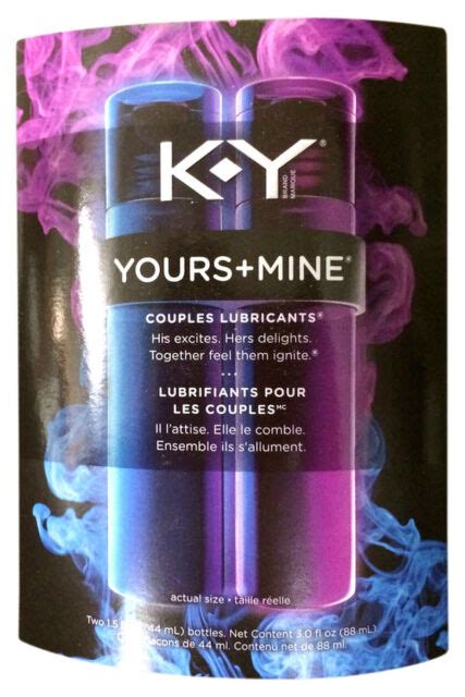 K Y Yours And Mine Couples Lubricants 3 Oz For Sale Online Ebay