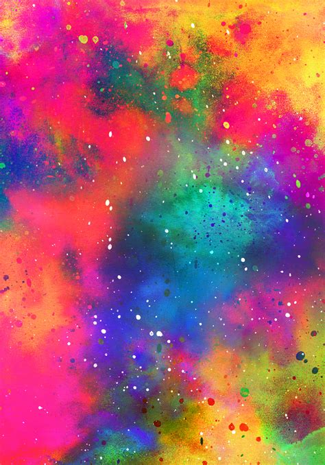 Colorful Art Print Nebula Washi Tape Colorful Washi Tape