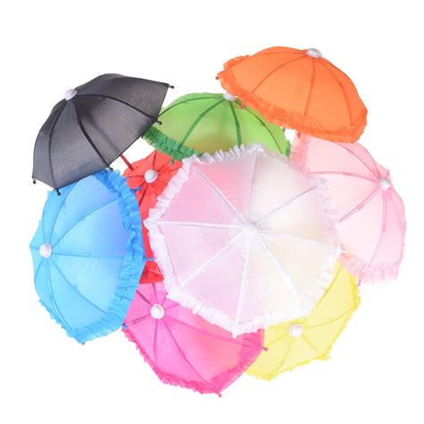 New Style Mini Umbrella Rain Gear For 18 Doll Dolls Accessory