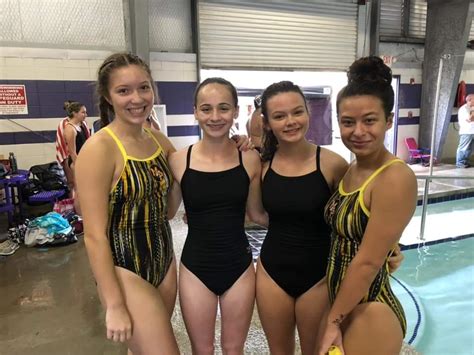Mount Pleasant High School Swim Team Competes At Lufkin