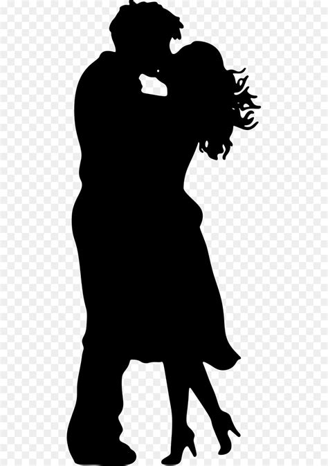 Couple Silhouette Vector Married Princess Hold Png Download 595595
