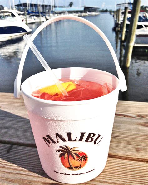 Malibu drinks are perfect mixers for tropical cocktails, or drinks featuring fruit juice and fruit flavors like pineapple juice, cranberry juice, coconut yes, you can drink malibu rum straight or in a cocktail. Malibu Bucket Drink Recipe | Amtrecipe.co