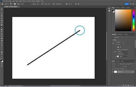 How To Draw Straight Lines In Photoshop