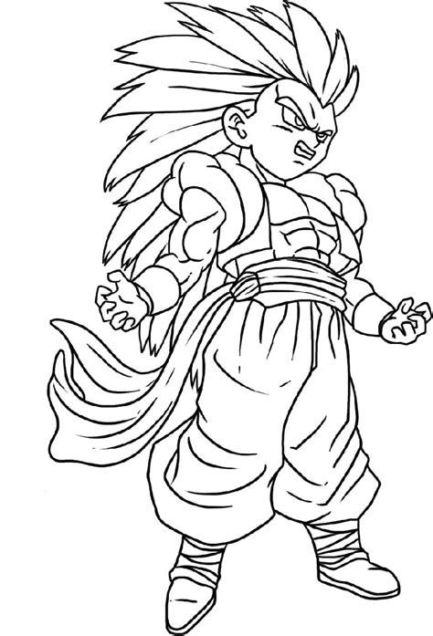 Dragon ball z pictures to print. Dragon Ball Z Coloring Sheets Printable | Educative Printable