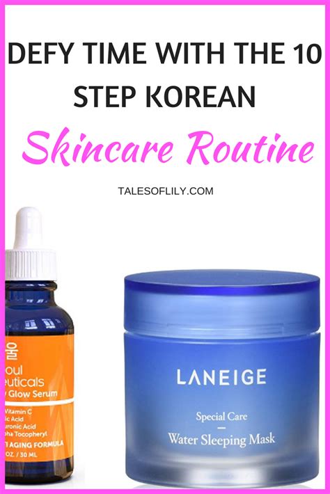 The 10 Step Korean Skincare Routine Skincare For Oily Skin Korean 10