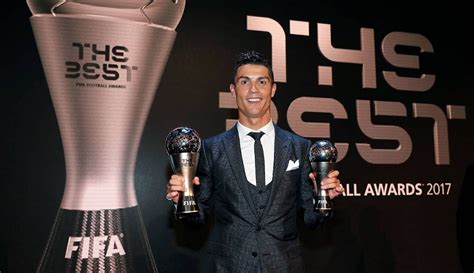Cristiano Ronaldo Fifa The Best 2017 El Mejor Jugador Del Año