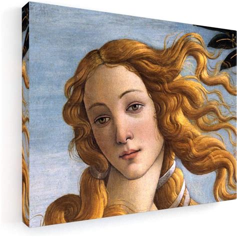 Weewado Sandro Botticelli Die Geburt Der Venus Detail 75x60 Cm Premium Leinwandbild Auf