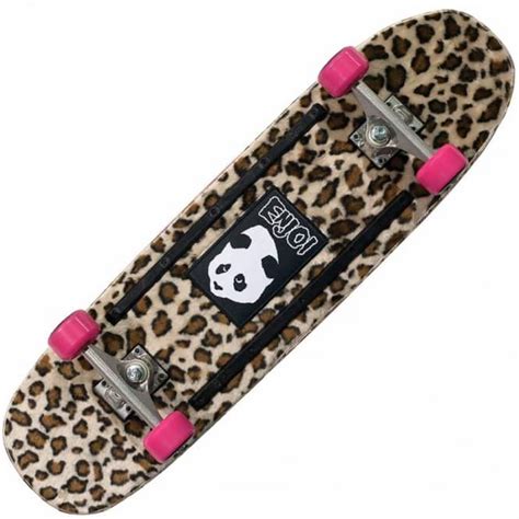 Enjoi Skateboards Enjoi Carpet Muncher Cruiser Skateboard Leopard