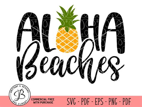 Aloha Beaches Aloha Beaches Svg Summer Beach Svg Vacation Etsy Canada