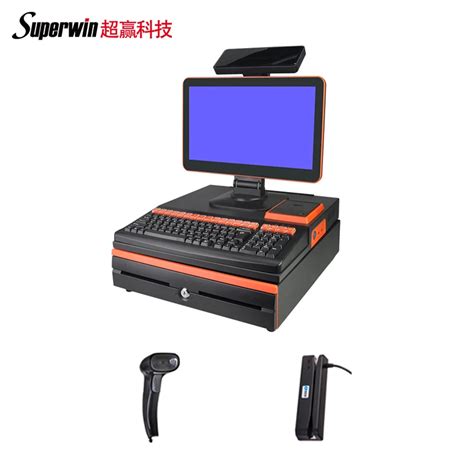 Superwin Pos Pc Touch Screen All In One Cash Register J1800j1900i3 I5