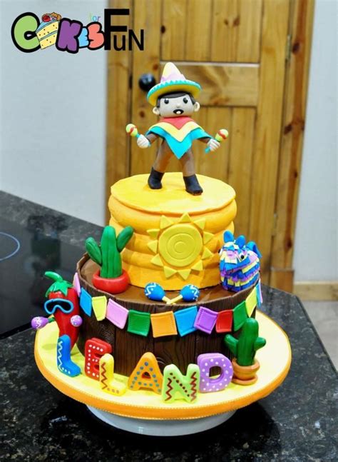 Maybe you would like to learn more about one of these? Fiesta by Cakes For Fun | Cake, Themed birthday cakes ...