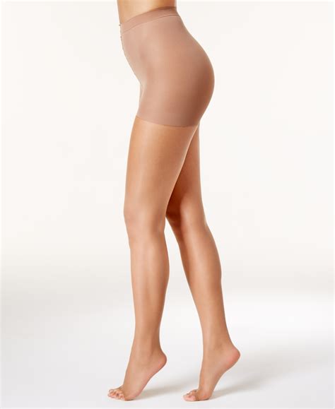 hanes silk reflections ultra sheer toeless control top pantyhose smart closet