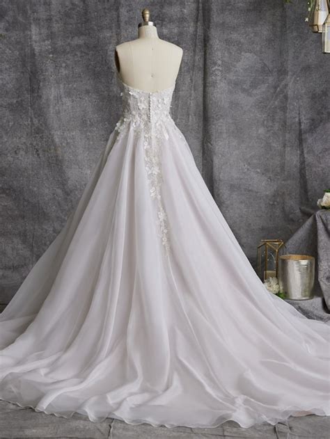 Knox Lane Organza Floral Wedding Dress Sottero And Midgley