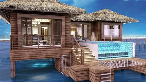 Small Beautiful Bungalow House Design Ideas Grand Cayman Overwater