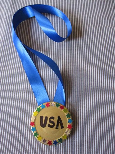 Printable olympic medals plus 20 additional printables from @education.com. Olympic Gold Medal Craft for Kids...or a DIY award medal ...