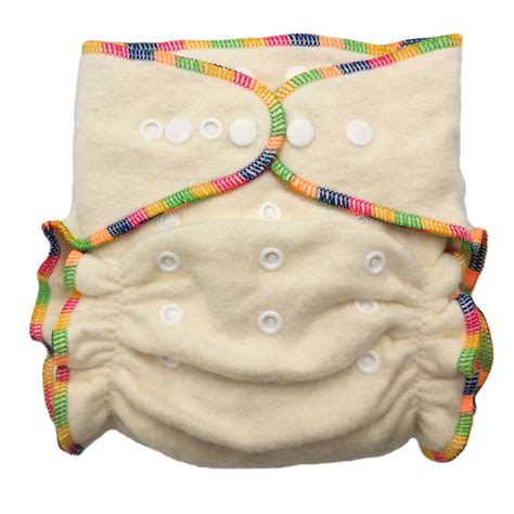 Organic Cotton And Hemp Fitted Cloth Diaper Includes 2