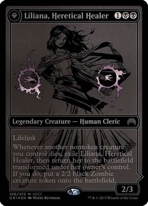 Liliana Heretical Healer Liliana Defiant Necromancer · Magic