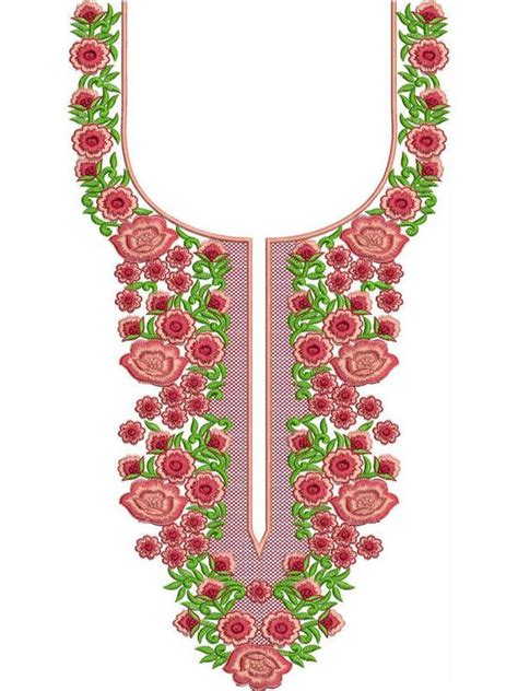 Pin On Neck Gala Embroidery Designs And Patterns
