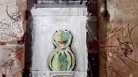 Kermit The Frog Street Art Youtube