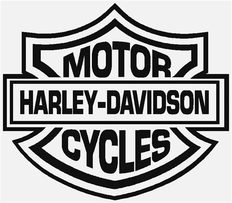 Free Harley Outline Logo Download Free Harley Outline Logo Png Images