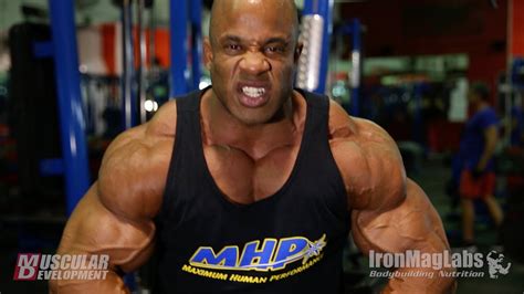 Victor Martinez Chest And Biceps Training 5 Weeks Out From The