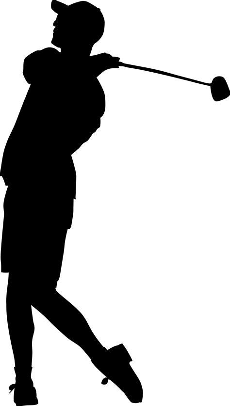 Golf Silhouette Images At Getdrawings Free Download