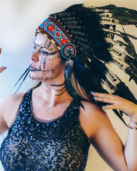 How To Wear Indian Headdress For Halloween Glamourim
