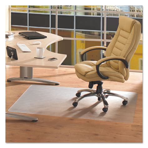 This chair mat from muarts is made of pvc material and is the thickest mat available for hard surfaces. Cleartex Advantagemat Phthalate Free PVC Chair Mat for ...