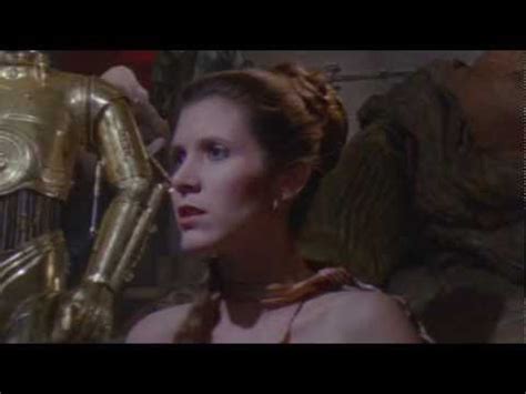 Return Of The Jedi Slave Leia Scene Special Edition Princess Leia