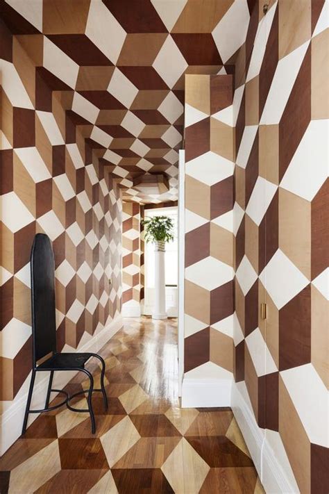 10 Geometric Wall Ideas Best Geometric Paint And Wallpaper Designs