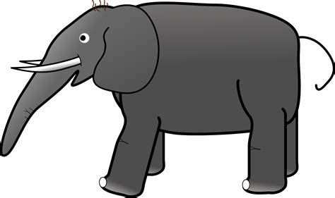 32 Gambar Gajah Animasi Png