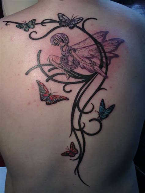 Image Detail For Fairies Flowers Tattoo Fairy Tattoo Tattoos