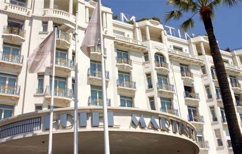 Martinez Hotel Cannes Editorial Stock Photo Image Of Hyatt 48406048