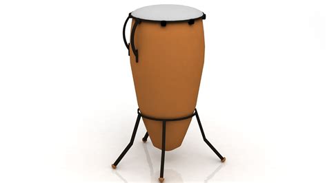 Conga Drum Model 3d Model Cgtrader