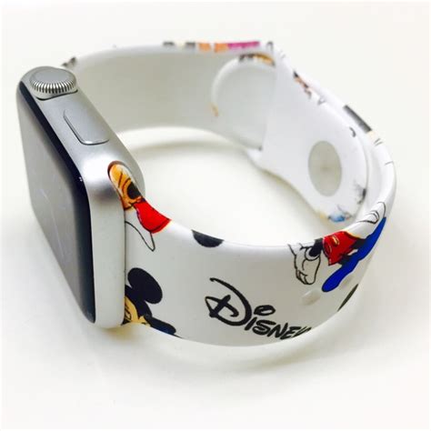 I have made a few specifically for the watch just to position the design where i wanted it to be placed on the watch in association the the time display. 88% off Disney Accessories - 42mm Disney Apple Watch Band (S/M) from Temi's closet on Poshmark