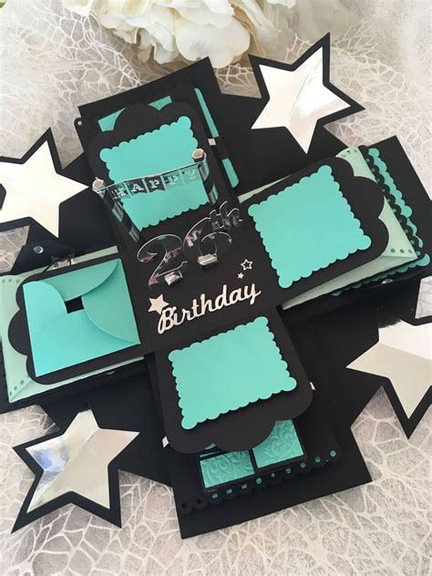 Pop up gift box online. Happy Birthday Explosion Photo Box Birthday Photo box ...
