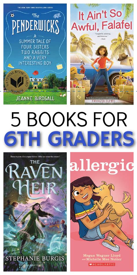 Ella Enjoyed 5 Books For 6th Graders Everyday Reading