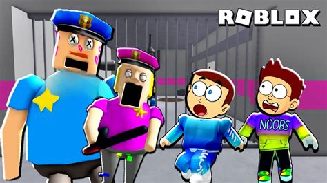 Roblox Police Girl Prison Run Obby Shiva And Kanzo Gameplay Youtube